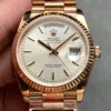 Q Factory Rolex Replica Watch Day-Date M128239 36mm Rose Gold Watch: Elegance and Luxury Redefined