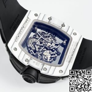 ZF Factory Replica Richard Mille RM061 Carbon Fiber Skeleton Watch