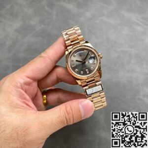 Q Factory Replica Rolex Day-Date M128235-0050 36mm Advanced Edition: A Perfect Replica with Enhanced Details