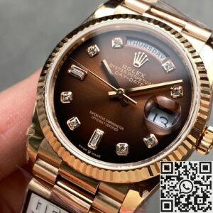 Q Factory Replica Rolex Day-Date M128235-0037 36mm: A Perfect Replica