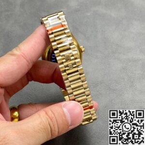 Q Factory Replica Rolex Watch Day-Date M128238 36mm Diamond Scale: The Pinnacle of Luxury