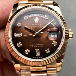Q Factory Replica Rolex Day-Date M128235-0037 36mm: A Perfect Replica