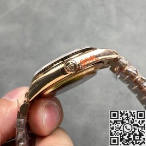 Q Factory Rolex Day-Date Replica M128235 36mm Diamond Scale: A Refined Expression of Luxury