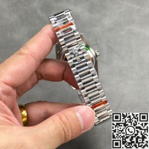 A Closer Look at the Q Factory Replica Rolex Day-Date Watch M128239-0023 Diamond Scale 36mm