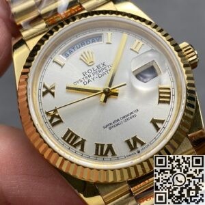 Q Factory Replica Rolex Day-Date M128238-0076 36mm: A Classic Reimagined in Gold
