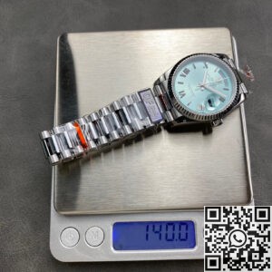 Exploring the Elegance: Q Factory Replica Rolex Day-Date Watch M128236-0018S Trip Nail Scale 36mm