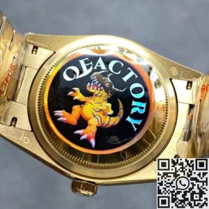 A Blend of Luxury and Innovation: Q Factory Replica Watch Rolex Day Date M128238 - 0069 Smoked Green Dial 36mm