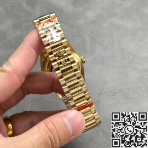 Review of Q Factory Replica Rolex Day-Date M128238-0008 Diamond Scale 36mm