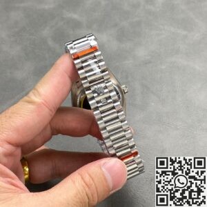 Exploring the Elegance: Q Factory Replica Rolex Day-Date Watch M128236-0018S Trip Nail Scale 36mm