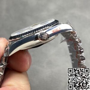 The Q Factory Rolex Day-Date Replica Watch M128236-0017: Classic Sophistication in White