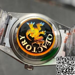 A Closer Look at the Q Factory Replica Rolex Day-Date Watch M128239-0023 Diamond Scale 36mm