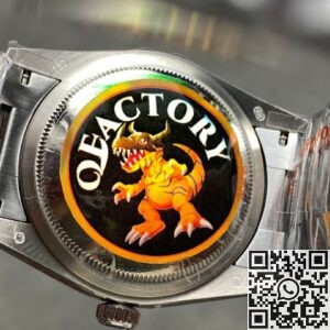 Q Factory Fake Rolex Day-Date Watch M128236-0009 Ice Blue Dial 36mm