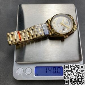 Q Factory Replica Rolex Day-Date M128238-0076 36mm: A Classic Reimagined in Gold