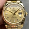 In-Depth Review of Q Factory Fake Rolex Day-Date M128238-0132 Gold Watch 36mm
