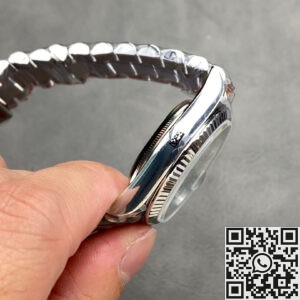 Exploring the Elegance: Q Factory Replica Rolex Day-Date Watch M128236-0018S Trip Nail Scale 36mm