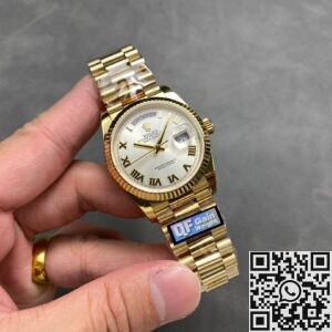 Q Factory Replica Rolex Day-Date M128238-0076 36mm: A Classic Reimagined in Gold