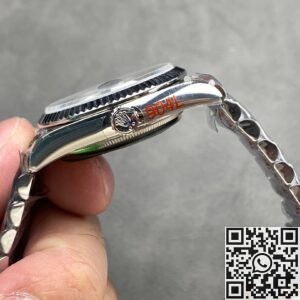 A Closer Look at the Q Factory Replica Rolex Day-Date Watch M128239-0023 Diamond Scale 36mm