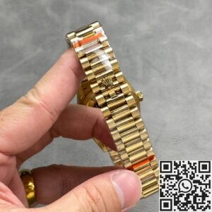 Q Factory Fake Watch Rolex Day Date M128238 - 0045 Gold Watch 36mm