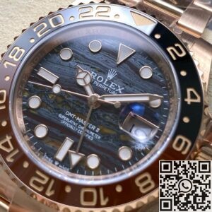 Exploring the Exquisite ARF Factory Replicas Rolex GMT Master II M126715CHNR-0002 Rose Gold Watch 3285