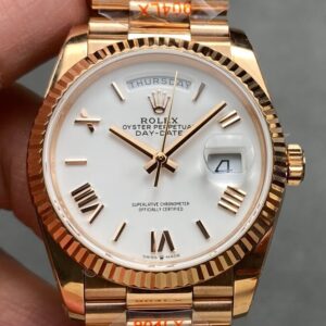 Q Factory Replicas Rolex Watch Day-Date M128235-0070 36mm: A Timeless Icon of Luxury