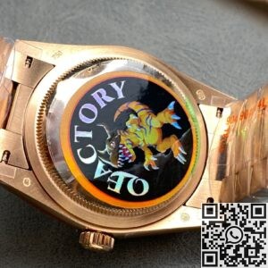 Q Factory Replicas Rolex Day-Date M128235-0075 Smoked Brown 36mm: A Timeless Masterpiece