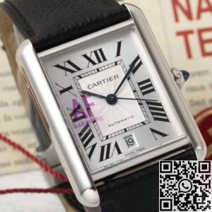 AF Factory Replica Watch Cartier Tank Must WSTA0040 Cowhide Strap: A Timeless Tribute to Peace and Elegance