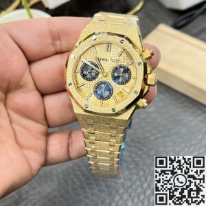 APS Factory Audemars Piguet 26240BA Frosted Golden Panda Eye – The Glistening Icon Reimagined