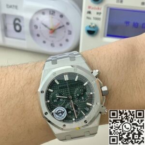 APS Factory Replica Watch Audemars Piguet 26240ST Green Dial – A Refined Replica of a Modern Classic