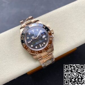 Exploring the Exquisite ARF Factory Replicas Rolex GMT Master II M126715CHNR-0002 Rose Gold Watch 3285
