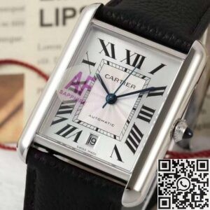 AF Factory Replica Watch Cartier Tank Must WSTA0040 Cowhide Strap: A Timeless Tribute to Peace and Elegance