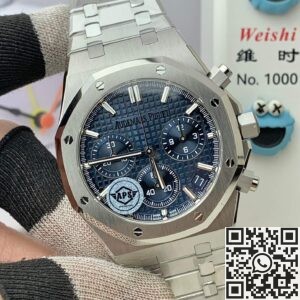 APS Factory Fake Watch Audemars Piguet 26240ST Blue Dial – A Timeless Classic Recreated