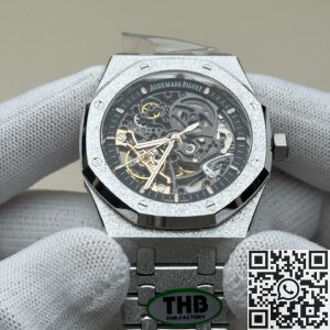 THB AP Replicas Audemars Piguet Skeleton 15416 Black Ceramic