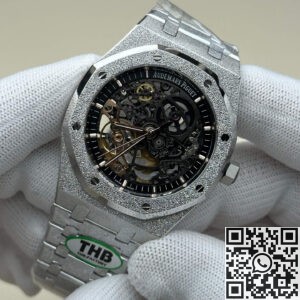 THB AP Replicas Audemars Piguet Skeleton 15416 Black Ceramic