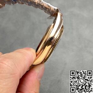 Q Factory Replicas Rolex Day-Date M128235-0075 Smoked Brown 36mm: A Timeless Masterpiece