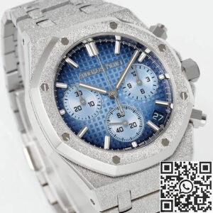 APS Factory Fake Watch Audemars Piguet 26240BC Frosted White Gold – Ice-Cool Luxury Reimagined