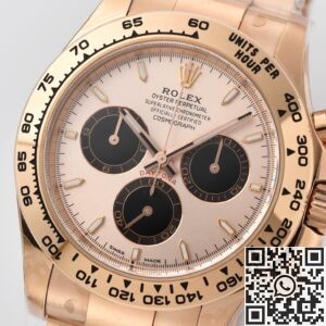 Clean Factory Replica Rolex Cosmograph Daytona M126505-0003 Review: Rose Gold & Black Dial Power Statement