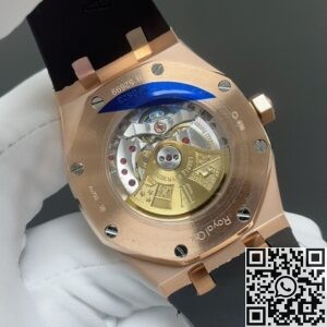 ZF Factory Imitation Watch Audemars Piguet 15400OR Dark Blue Dial – Timeless Elegance in Rose Gold