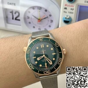 NS Factory Replica Watch Omega Seamaster 300M 210.90.42.20.10.001 – A Bronze Gold & Titanium Masterpiece