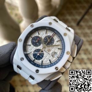 APS Factory Replicas Audemars Piguet Royal Oak Offshore 26402CB.OO.A010CA.01 Review: White Ceramic Beast Reimagined