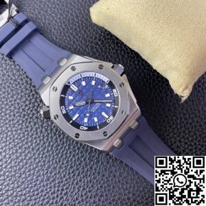 ZF Factory Audemars Piguet Royal Oak Offshore Diver 15720ST.OO.A027CA.01 Review: Oceanic Blue with Rugged Elegance
