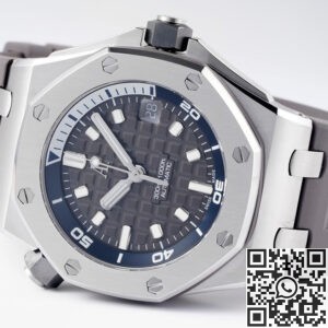 ZF Factory Imitation Watch Audemars Piguet Royal Oak Offshore Diver 15720ST.OO.A009CA.01 Review: Grey Dial Minimalism Meets Dive Watch Power