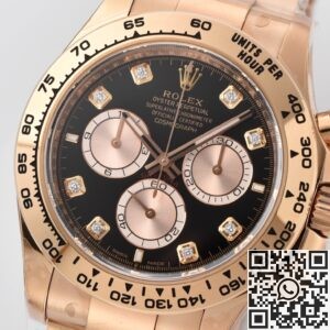 Clean Factory Replicas Rolex Daytona M126505-0002 Review: Full Rose Gold, Upgraded Movement, Supreme Elegance