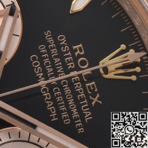 Clean Factory Fake Watch Rolex  Daytona M126505-0001 Review: Champagne Elegance in Full Rose Gold