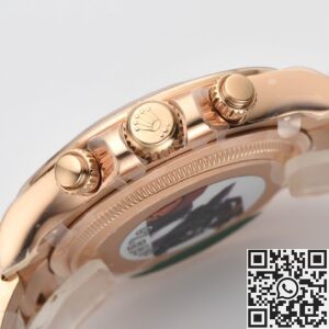 Clean Factory Replica Rolex Cosmograph Daytona M126505-0003 Review: Rose Gold & Black Dial Power Statement