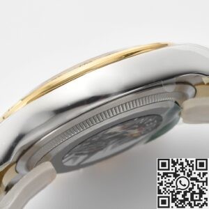 Clean Factory Fake Rolex Daytona Watch M126503-0003 – Two-Tone Confidence with a Black Dial