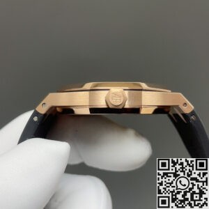 ZF Factory Audemars Piguet Replica 15400OR White Dial – Classic Elegance in Rose Gold and Leather