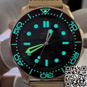 NS Factory Omega Seamaster Replica 300M 210.90.42.20.10.003 – Bronze Gold Brilliance Meets Dive Watch Heritage
