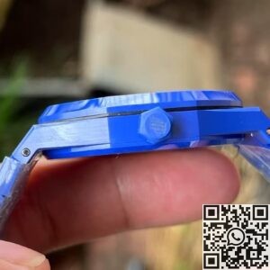 APS Factory Fake Watch Audemars Piguet Royal Oak 15500 Blue Ceramic Review: A New Milestone in the Rep Watch World