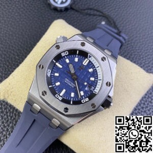 ZF Factory Audemars Piguet Royal Oak Offshore Diver 15720ST.OO.A027CA.01 Review: Oceanic Blue with Rugged Elegance