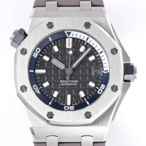 ZF Factory Imitation Watch Audemars Piguet Royal Oak Offshore Diver 15720ST.OO.A009CA.01 Review: Grey Dial Minimalism Meets Dive Watch Power